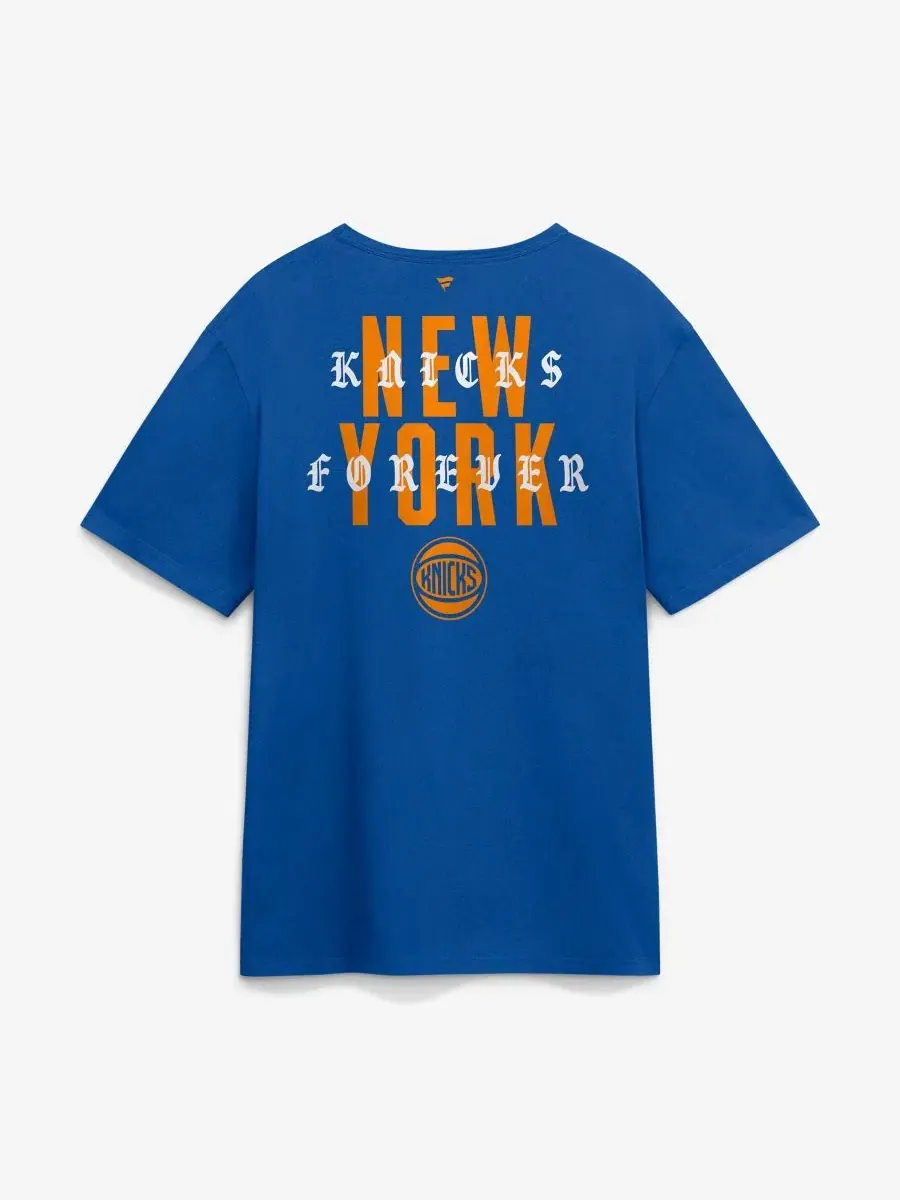 Футболка с длинным рукавом с принтом NYC Forever Legacy Fanatics — изображение 3 из 3, синий