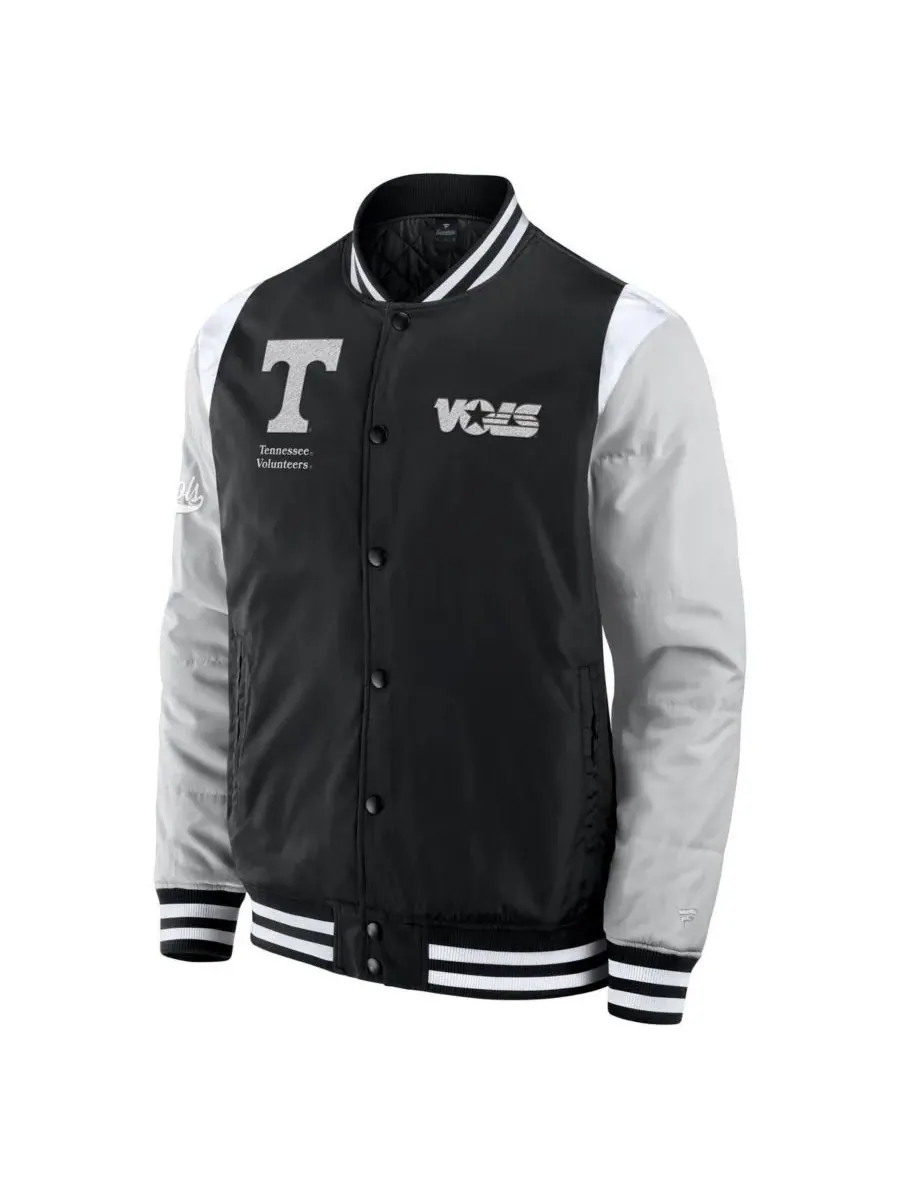 Fanatics Мужская черная куртка Tennessee Volunteers Elements Elite с застежкой на кнопках — изображение 2 из 4, черный