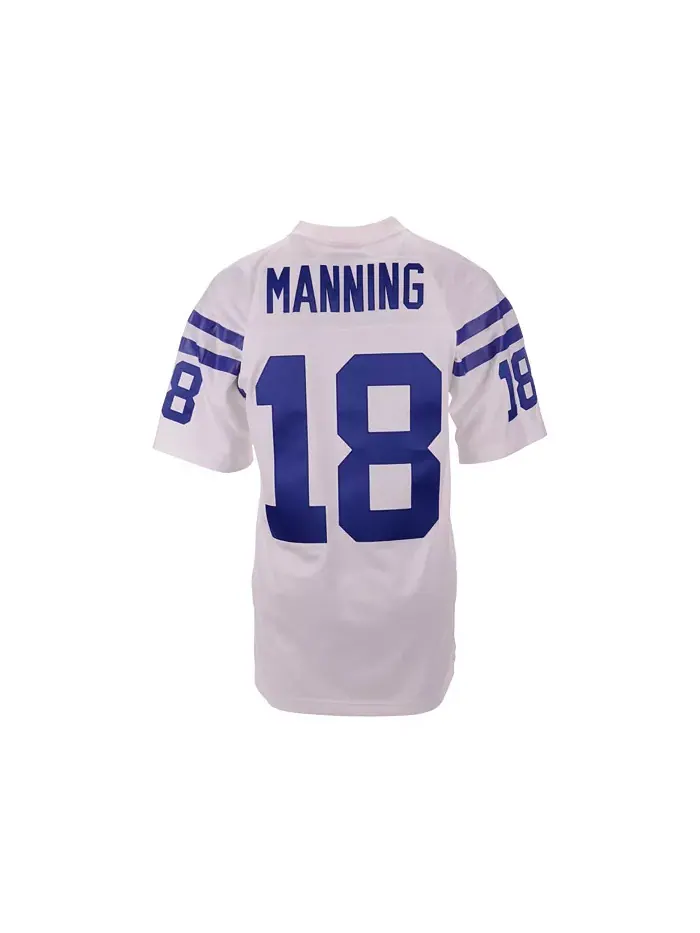 Реплика ретро-джерси Indianapolis Colts для мужчин Peyton Manning Mitchell & Ness — изображение 2 из 3