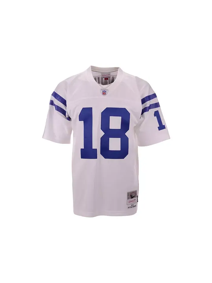 Реплика ретро-джерси Indianapolis Colts для мужчин Peyton Manning Mitchell & Ness — изображение 3 из 3