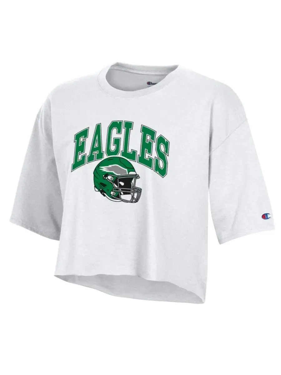 Футболка оверсайз женская с принтом Philadelphia Eagles Champion — изображение 3 из 3, белый