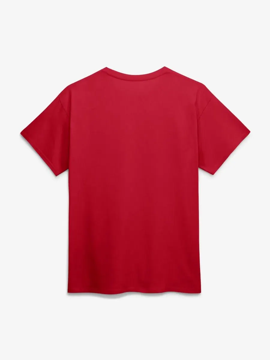 Футболка с принтом Primary Logo Tampa Bay Buccaneers Logo Athletic — изображение 4 из 4, красный