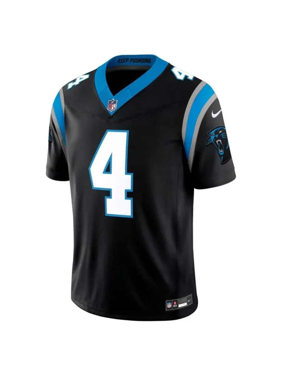 Мужская футболка Nike Carolina Panthers Vapor F.U.S.E. Limited Jersey — изображение 2 из 3, черный