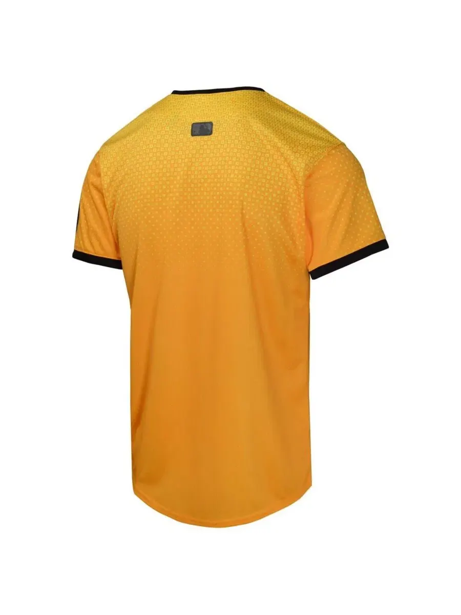 Детская футболка-джерси Nike Ronald Acuna Jr. Gold Atlanta Braves Alternate Limited — изображение 3 из 3, золото