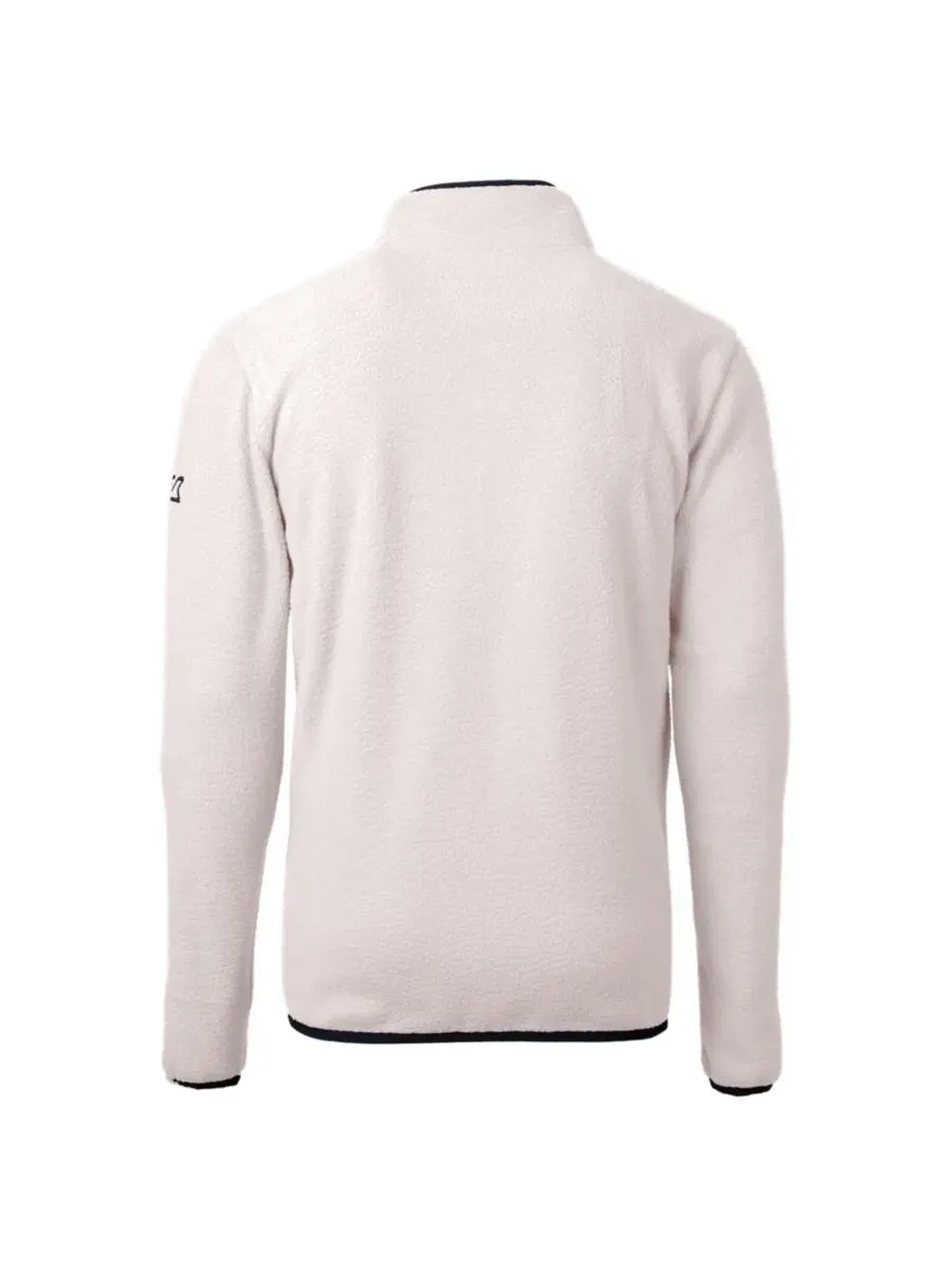 Куртка-четвертьзамок Cutter & Buck Cascade Eco Fleece — изображение 3 из 3, темно-синий