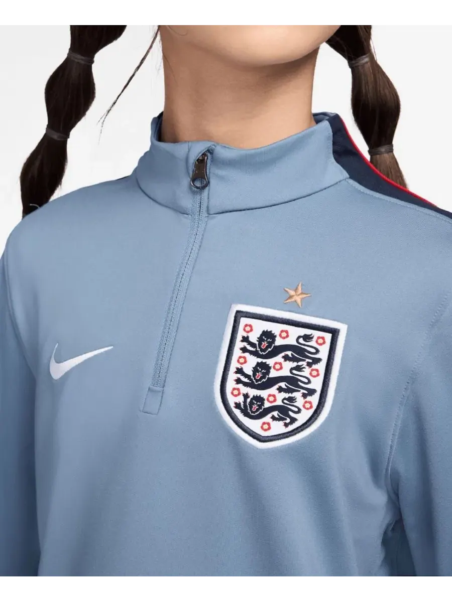 Футболка с длинным рукавом Nike England National Team 2026 Strike Dri-FIT — изображение 4 из 5, синий