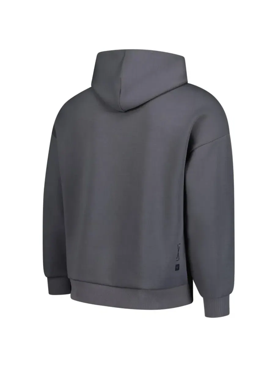 Толстовка мужская с капюшоном Luxe Signature Tri-Blend LevelWear — изображение 3 из 3, серый