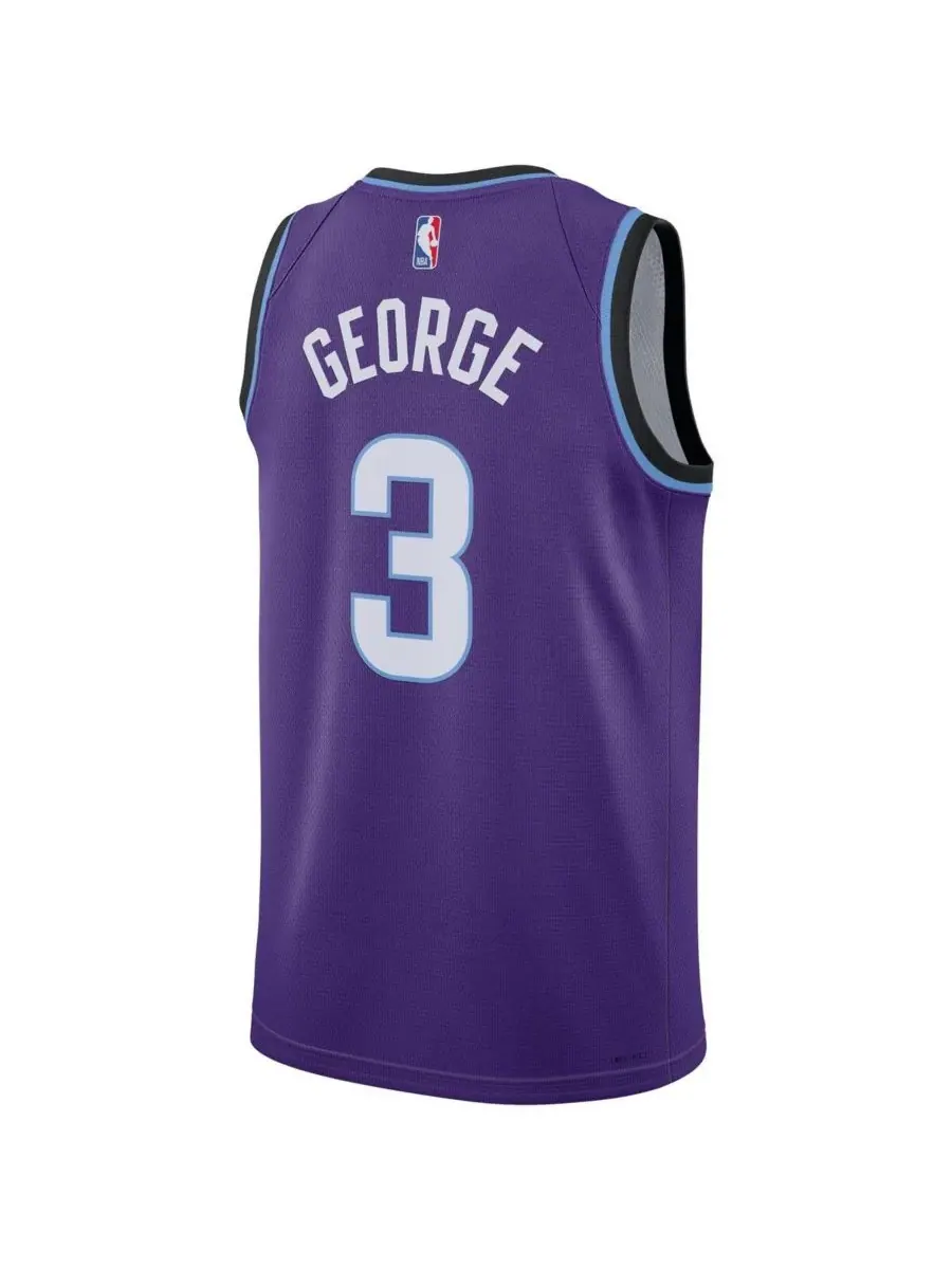Nike Мужская и женская фиолетовая майка Keyonte George Utah Jazz Swingman - Icon Edition — изображение 3 из 3, фиолетовый