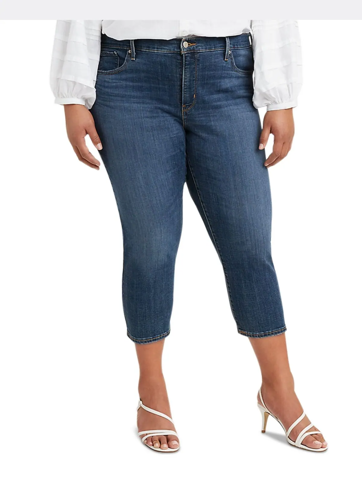 Модные джинсы-капри скинни большого размера 311 Levi's