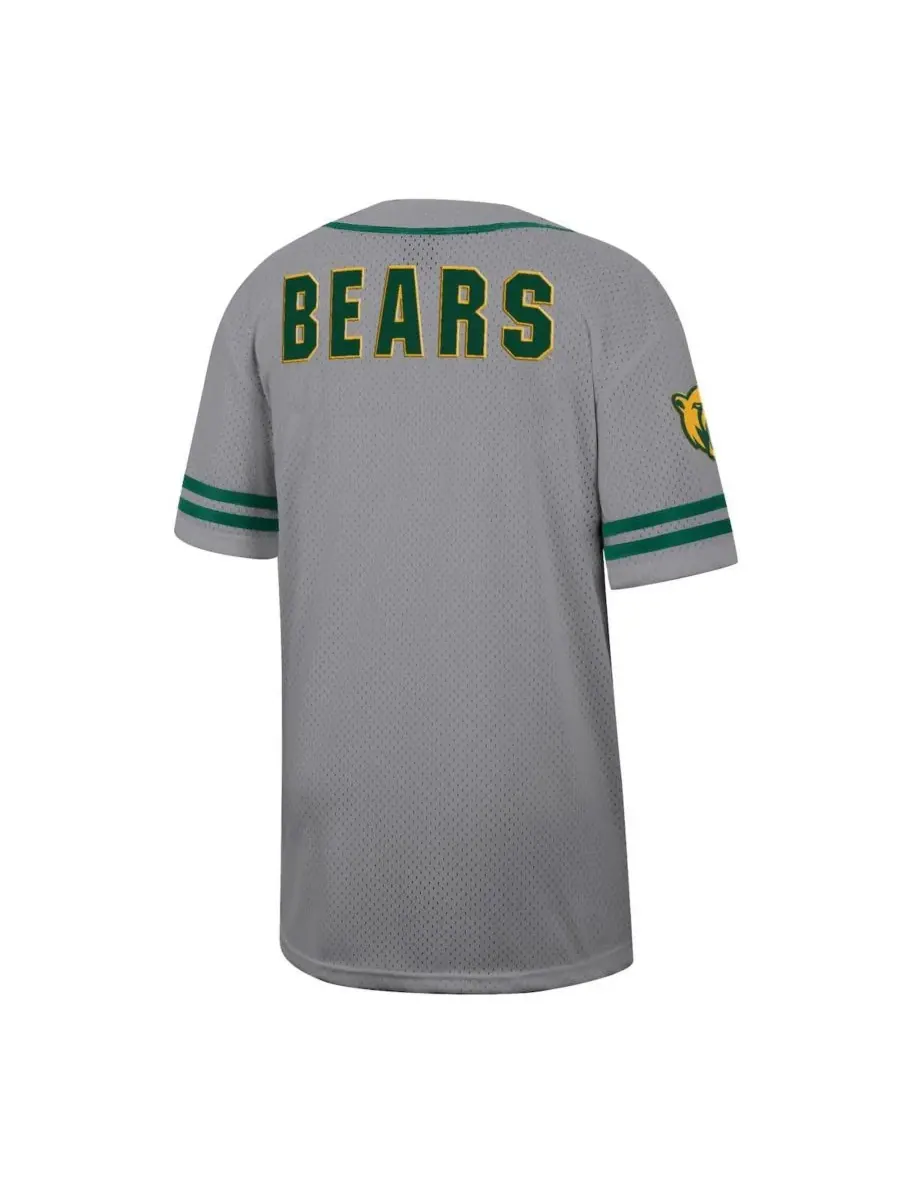Colosseum Мужская серая бейсбольная майка Baylor Bears Free Spirited — изображение 3 из 3, серый