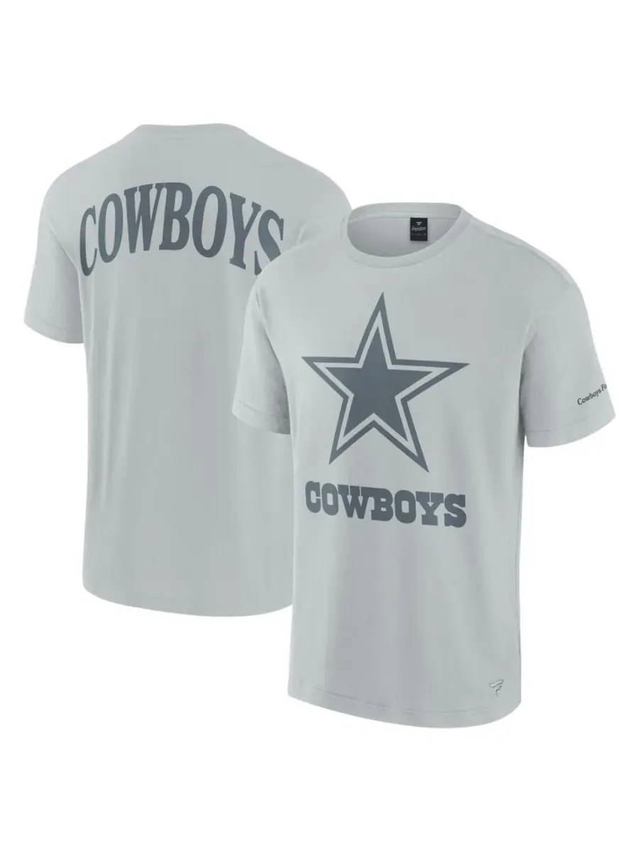 Fanatics Мужская и женская серая футболка Dallas Cowboys Elements Iconic — изображение 1 из 3, серый
