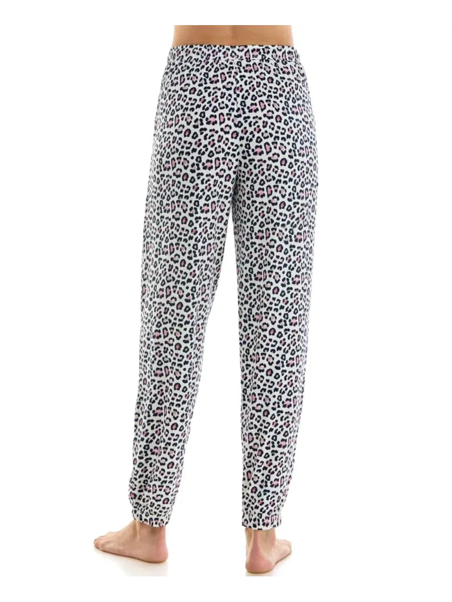 Пижамные брюки-джоггеры Roudelain, Lola Leopard/ Gardenia — изображение 14 из 15