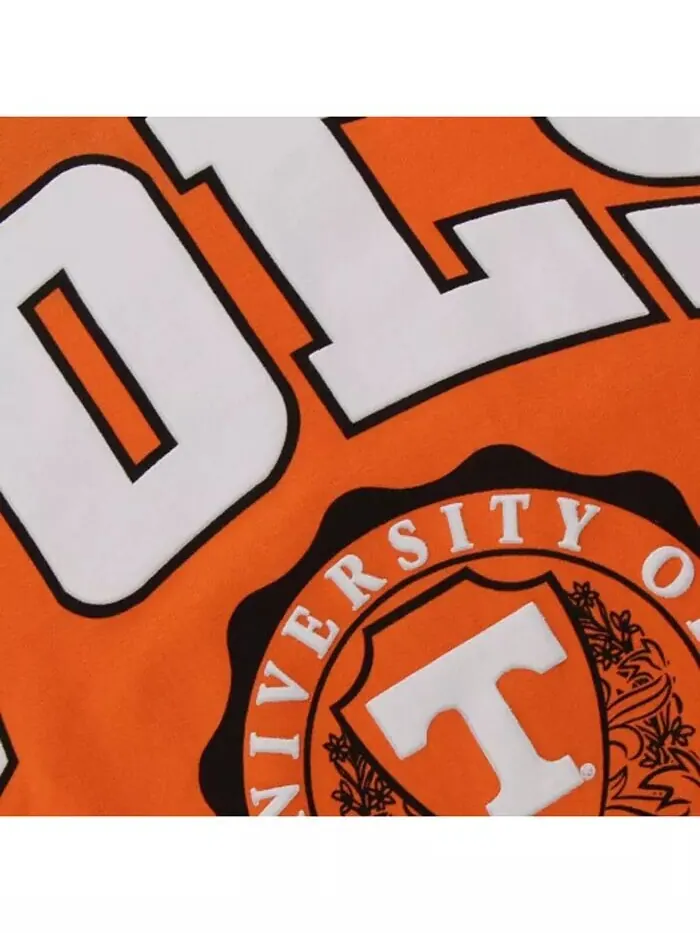 Женский оранжевый топ Tennessee Volunteers Edith с длинным рукавом свободного покроя Pressbox — изображение 2 из 3