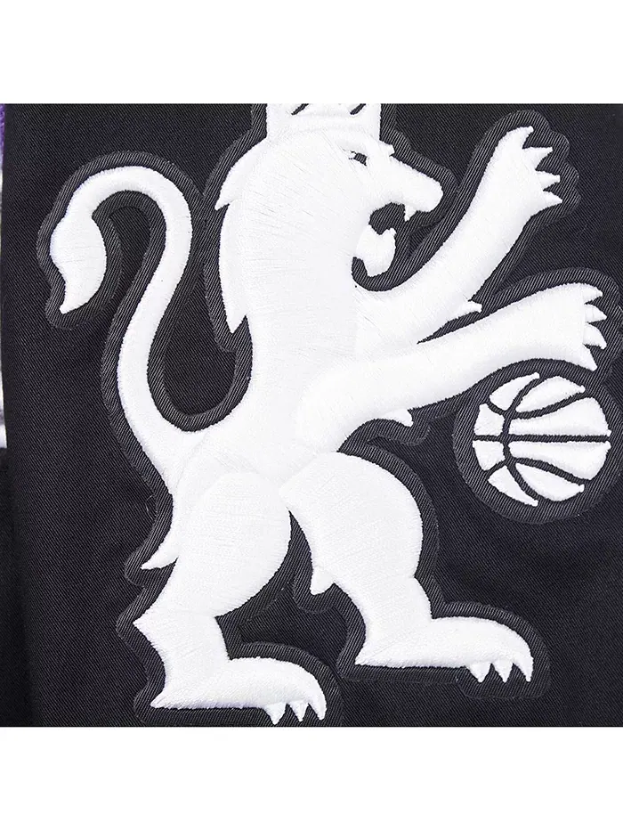 Мужская черная толстовка с молнией Sacramento Kings Area Code из твила Pro Standard — изображение 4 из 5