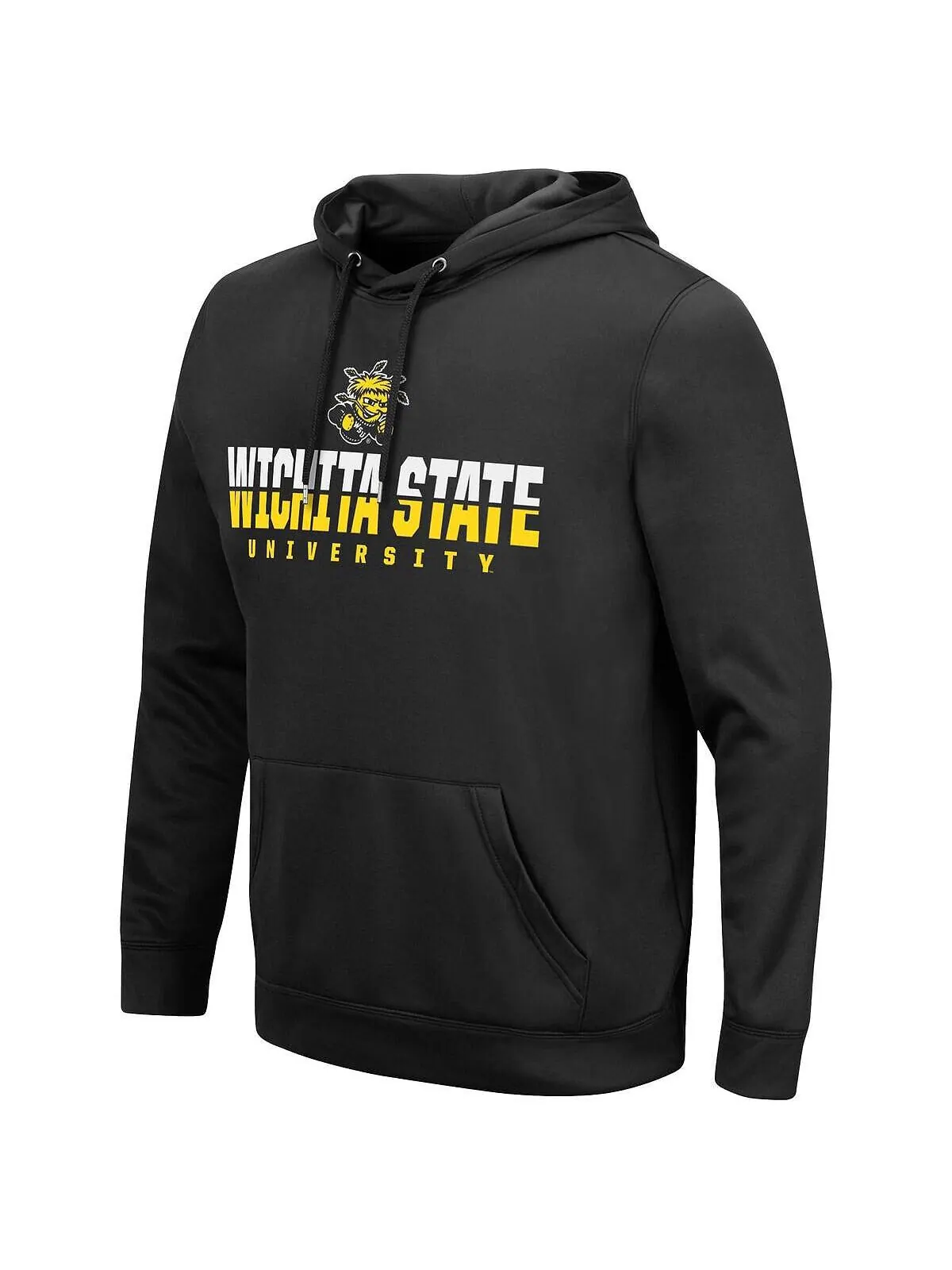 Мужской черный пуловер с капюшоном Wichita State Shockers Lantern Colosseum — изображение 2 из 3