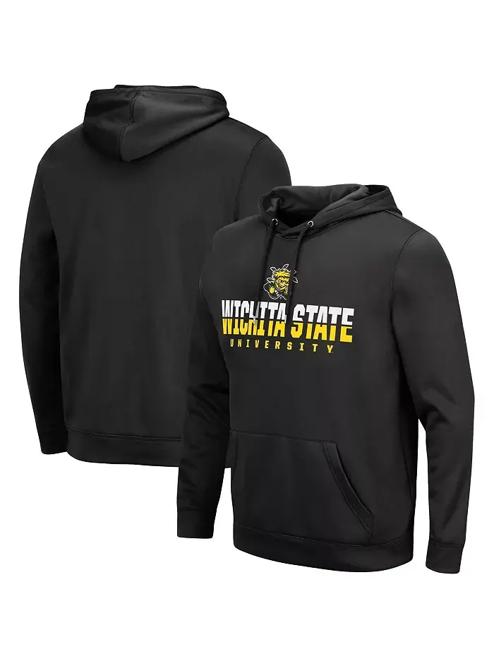 Мужская черная толстовка с капюшоном Wichita State Shockers Lantern Colosseum — изображение 1 из 3