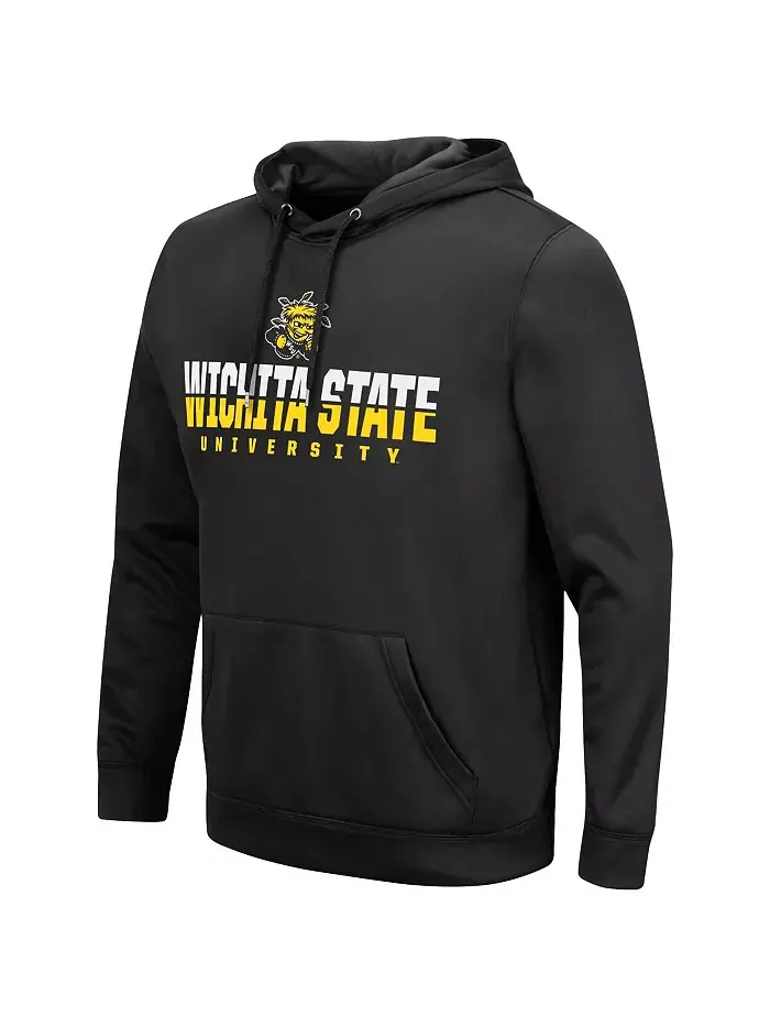 Мужская черная толстовка с капюшоном Wichita State Shockers Lantern Colosseum — изображение 2 из 3