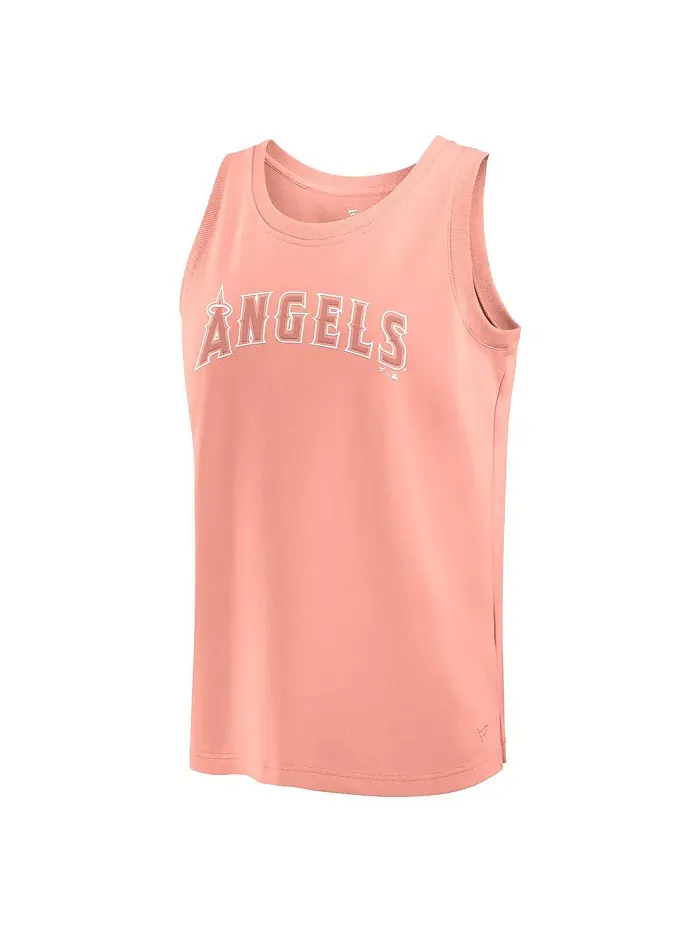 Мужская майка Coral Los Angeles Angels Elements Fanatics — изображение 3 из 3