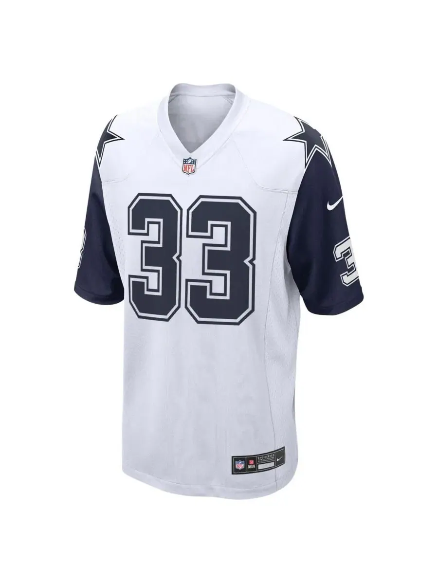 Футболка Nike с длинным рукавом Javonte Williams Alternate Game Jersey — изображение 2 из 3, белый