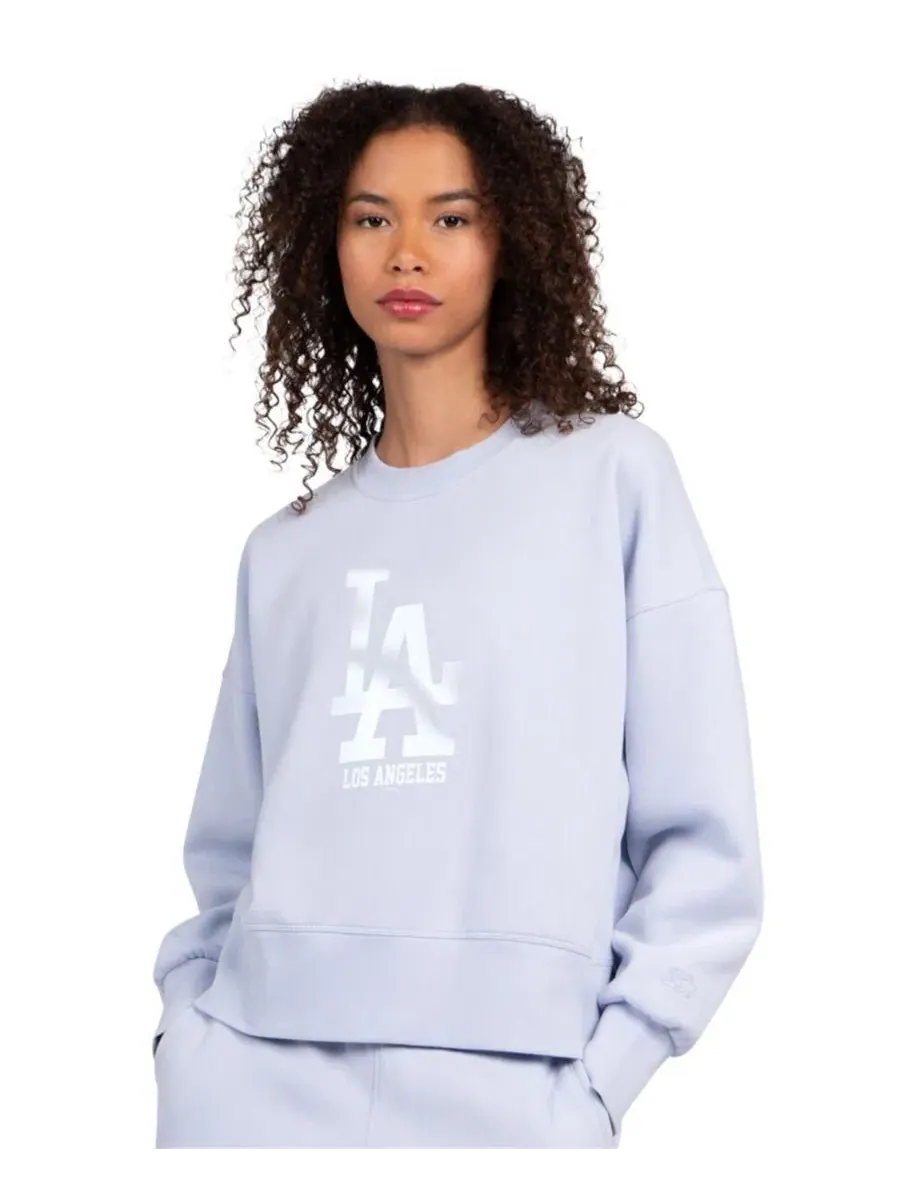 Свитшот с начесом на молнии Pastels Boxy Fleece Starter — изображение 1 из 3, светлый синий