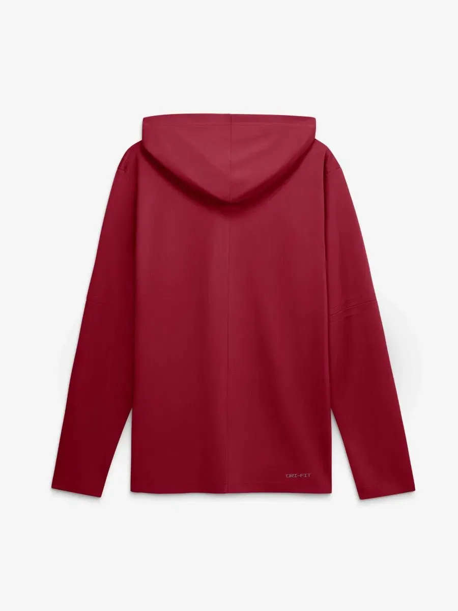 Футболка с капюшоном и длинным рукавом Alabama Crimson Tide 2026 Sideline Lightweight Long Sleeve — изображение 2 из 2, белый