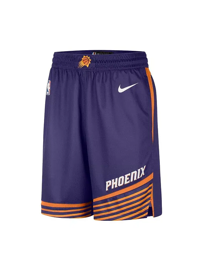 Мужские шорты Swingman Icon Edition Phoenix Suns в фиолетовом цвете Nike — изображение 2 из 3