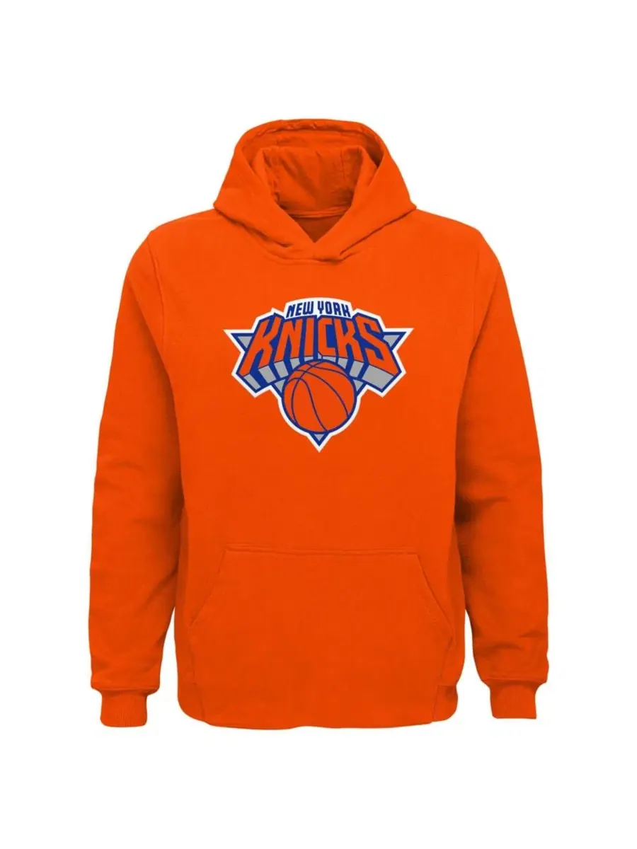 Худи с длинным рукавом с принтом New York Knicks Primary Logo Outerstuff — изображение 1 из 1, оранжевый