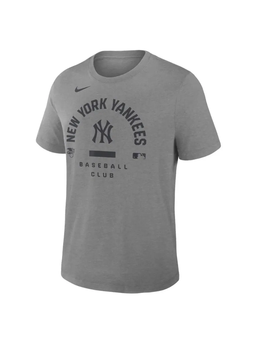 Футболка с коротким рукавом с принтом Early Work Tri-Blend Dri-FIT Nike — изображение 2 из 3, темно-серый