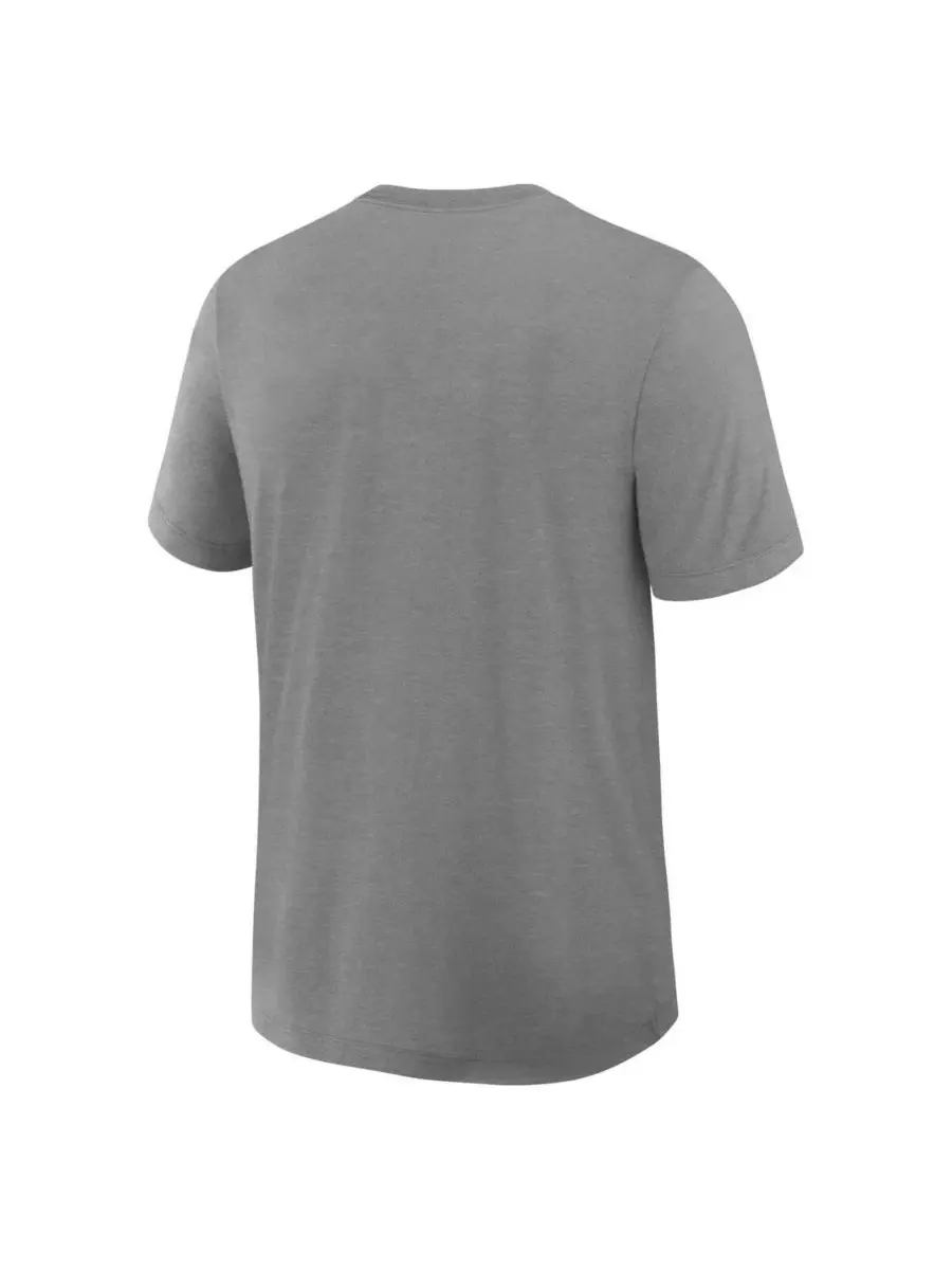 Футболка с коротким рукавом с принтом Early Work Tri-Blend Dri-FIT Nike — изображение 3 из 3, темно-серый