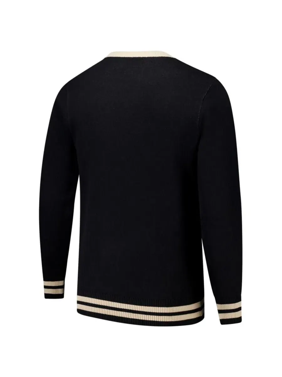 Свитшот Renew Knit Vintage Pullover Uscape Apparel — изображение 3 из 3, черный