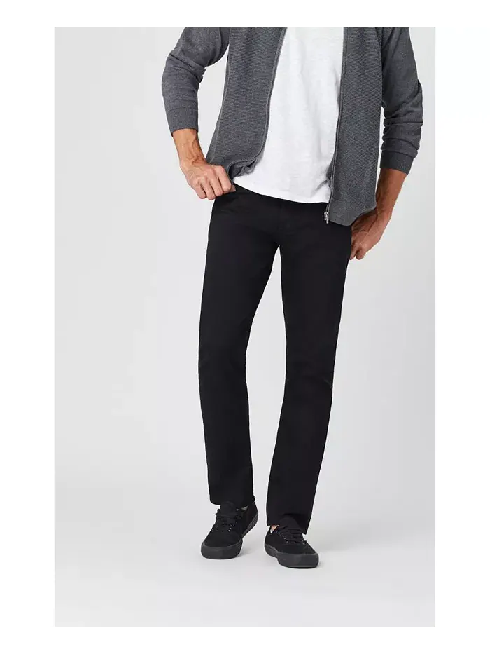 Мужские джинсы Mavi Zach Straight Leg в черном цвете Williamsburg Mavi Jeans