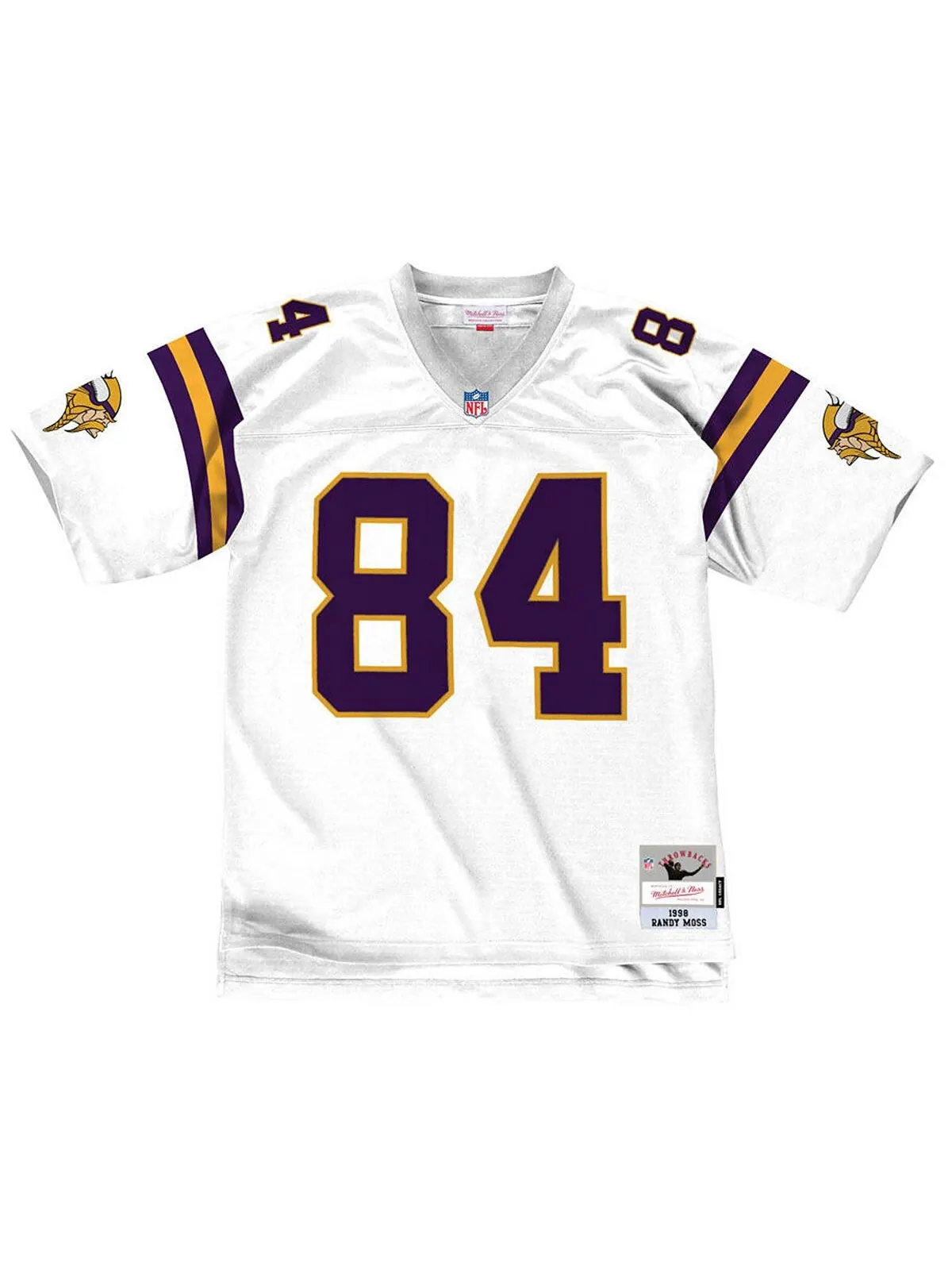 Мужская белая майка Рэнди Мосса Minnesota Vikings Legacy Replica Mitchell & Ness — изображение 3 из 3, белый