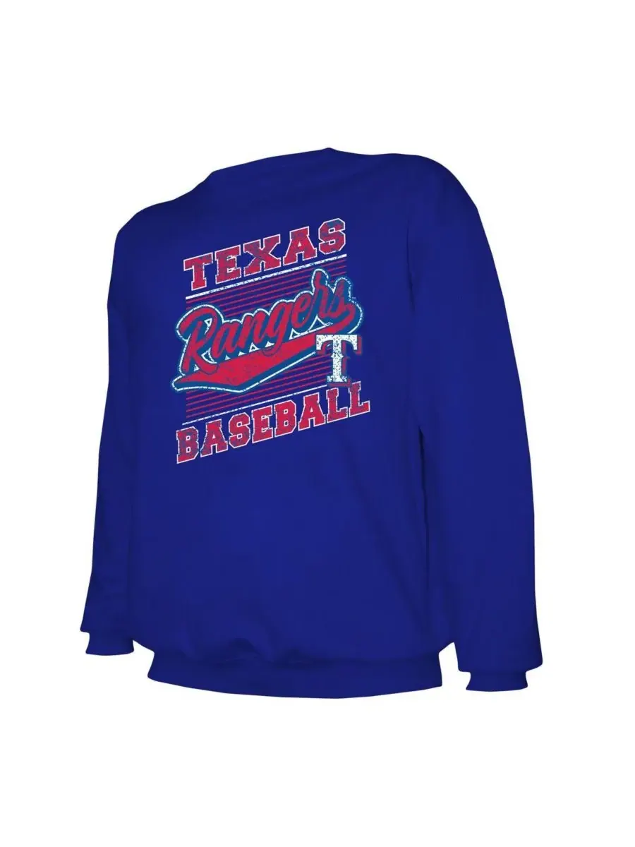 Мужская легкая толстовка Royal Texas Rangers Stitches — изображение 2 из 3, королевский