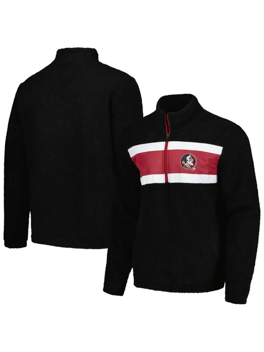 G-III Sports by Carl Banks Мужская черная толстовка Florida State Seminoles Pinch Runner с