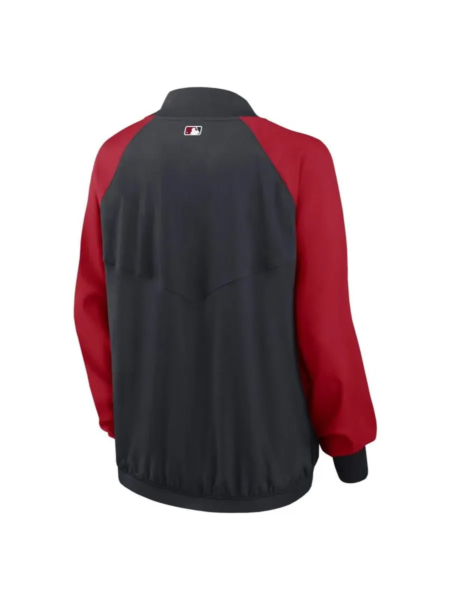 Nike Женская темно-синяя куртка Washington Nationals из аутентичной коллекции Team Raglan — изображение 3 из 3, темно-синий