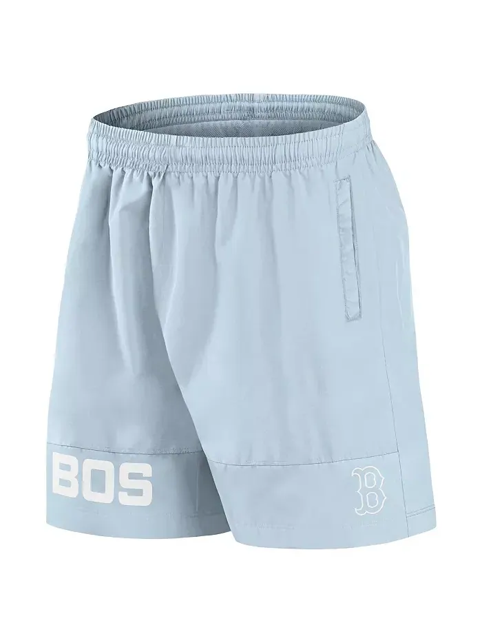 Мужские светло-голубые плавки Boston Red Sox Elements Fanatics — изображение 2 из 3
