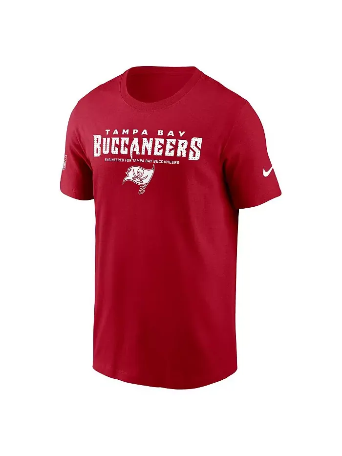 Мужская красная футболка Tampa Bay Buccaneers Sideline Performance Nike — изображение 2 из 3
