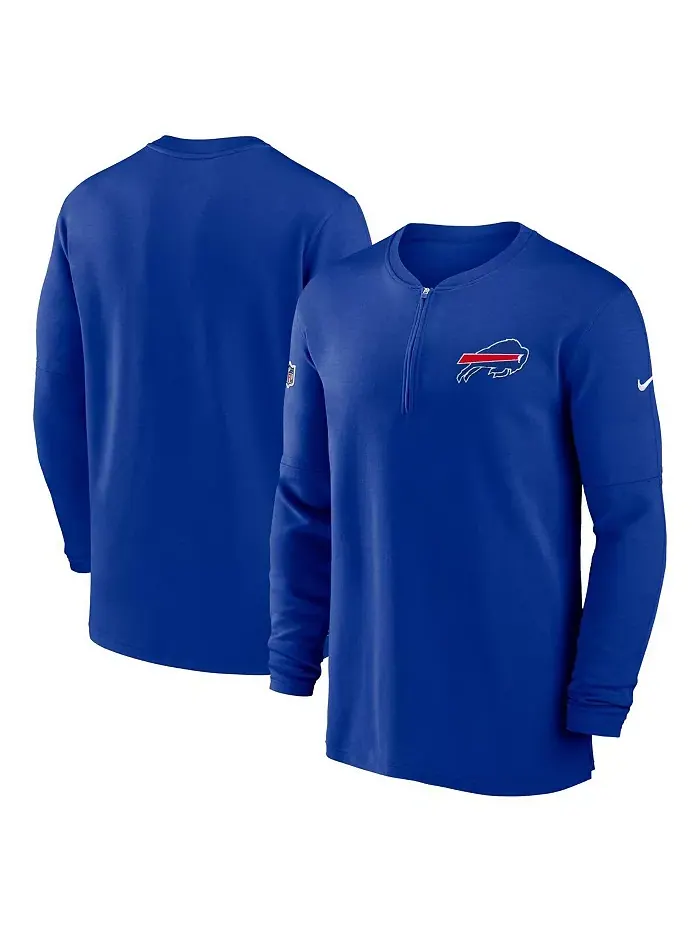 Мужская базовая худи с молнией на четверть Buffalo Bills 2023 года, с длинными рукавами, для — изображение 1 из 3