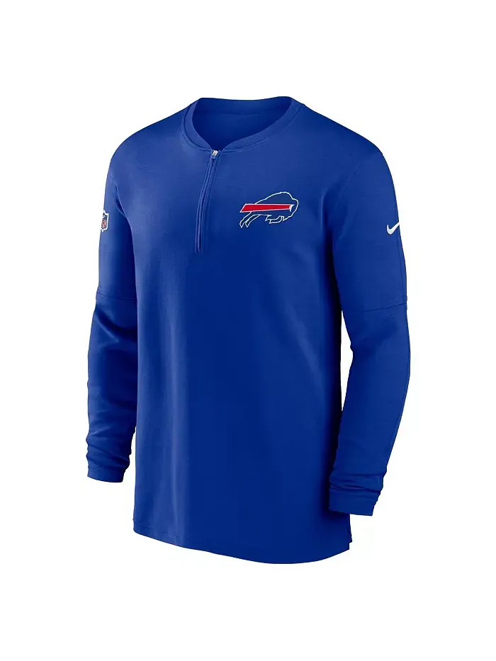 Мужская базовая худи с молнией на четверть Buffalo Bills 2023 года, с длинными рукавами, для — изображение 2 из 3