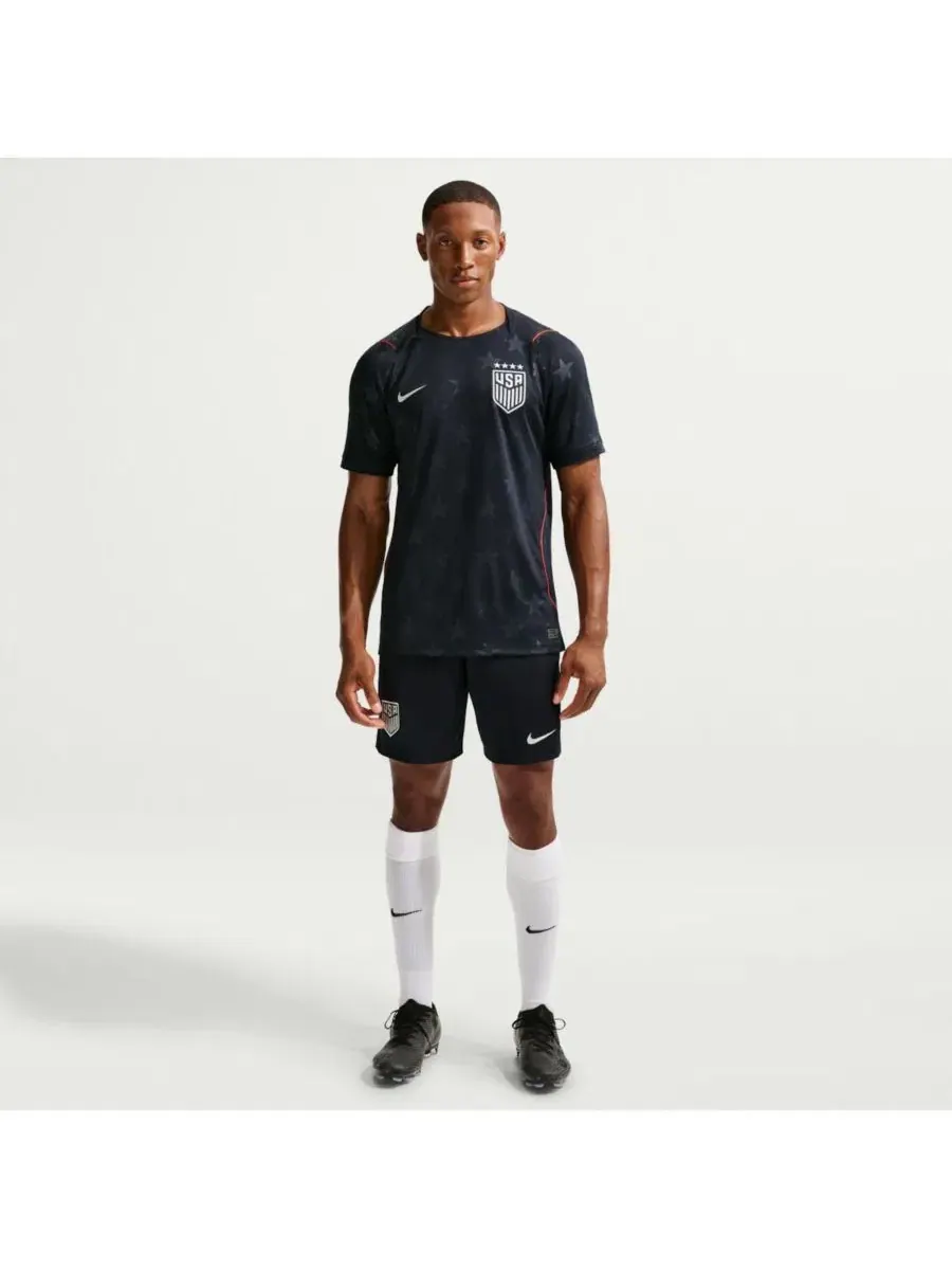Мужские синие шорты USMNT 2026 Stadium Away Dri-FIT Replica Nike — изображение 3 из 4, синий