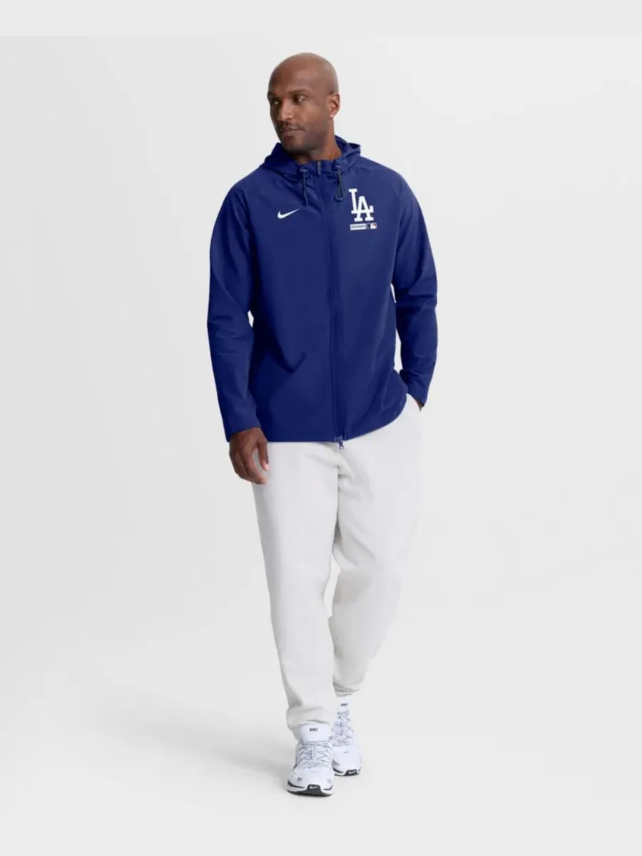 Куртка с капюшоном, Therma-FIT, с реглановыми рукавами Nike — изображение 4 из 4, королевский