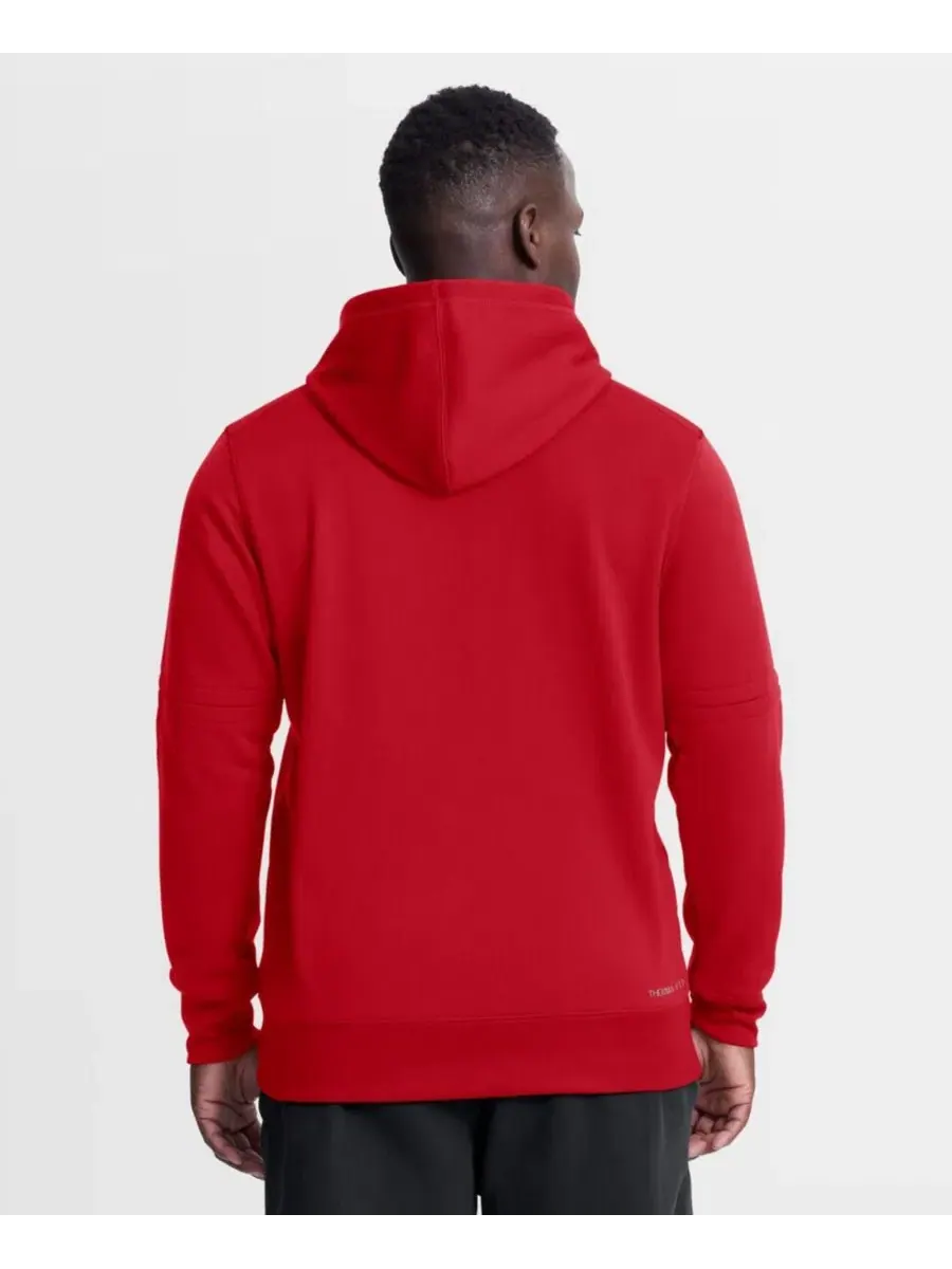 Худи с отстегивающимися рукавами Cleveland Guardians Authentic Collection Therma-FIT Nike — изображение 2 из 5, красный