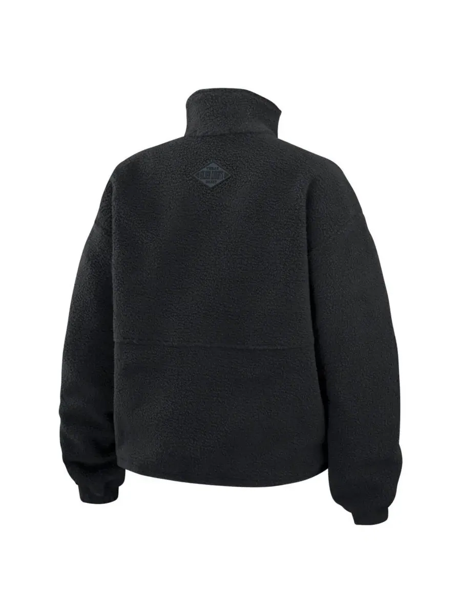Женская куртка Polar Fleece Half-Zip Vegas Golden Knights WEAR by Erin Andrews — изображение 3 из 3, черный