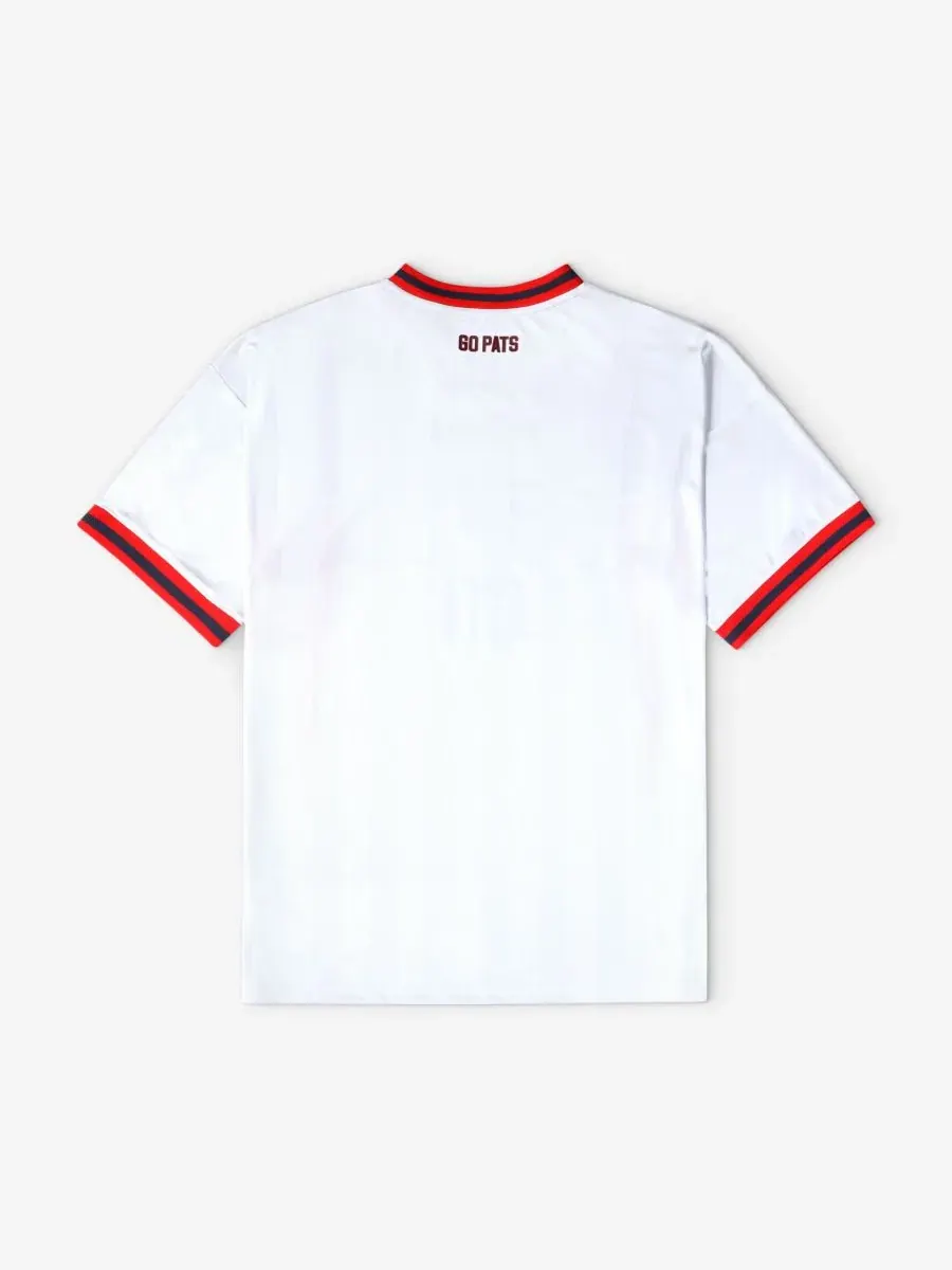 Футболка с V-образным вырезом New England Patriots Football x Football Fanatics — изображение 5 из 5, белый