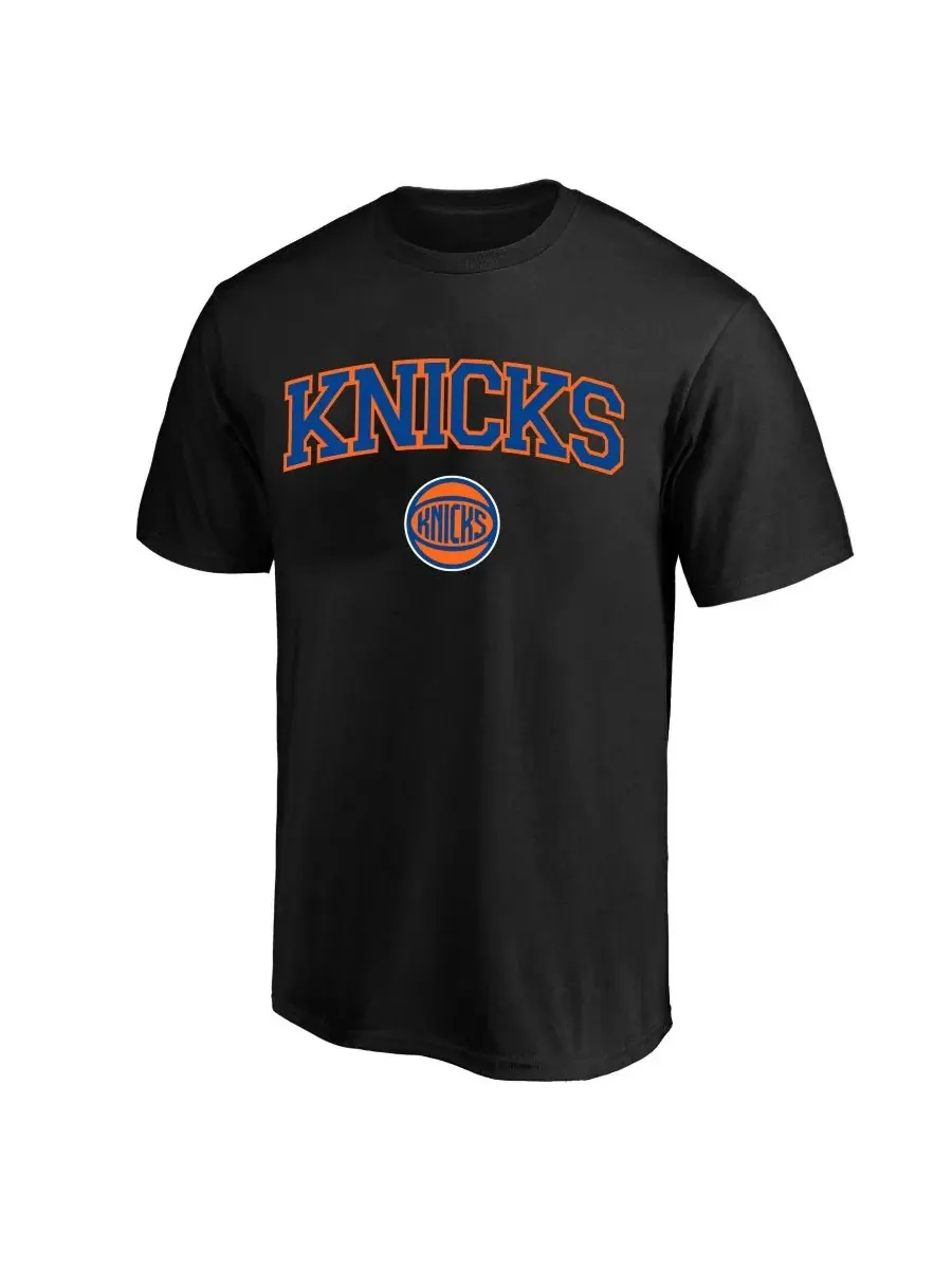 Футболка с принтом Arch Over Logo New York Knicks Profile — изображение 1 из 1, черный