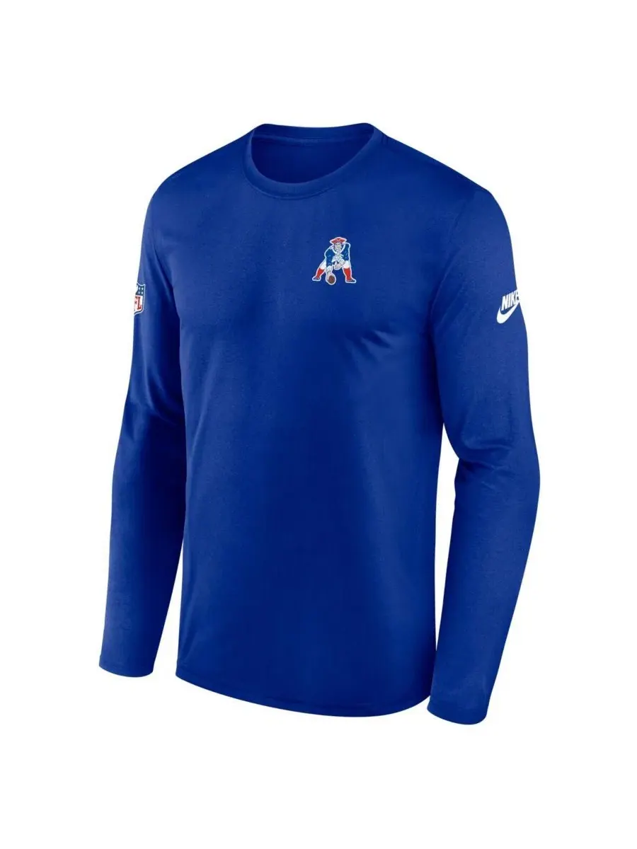 Футболка с длинным рукавом Legend Small Logo Performance Nike — изображение 2 из 3, королевский