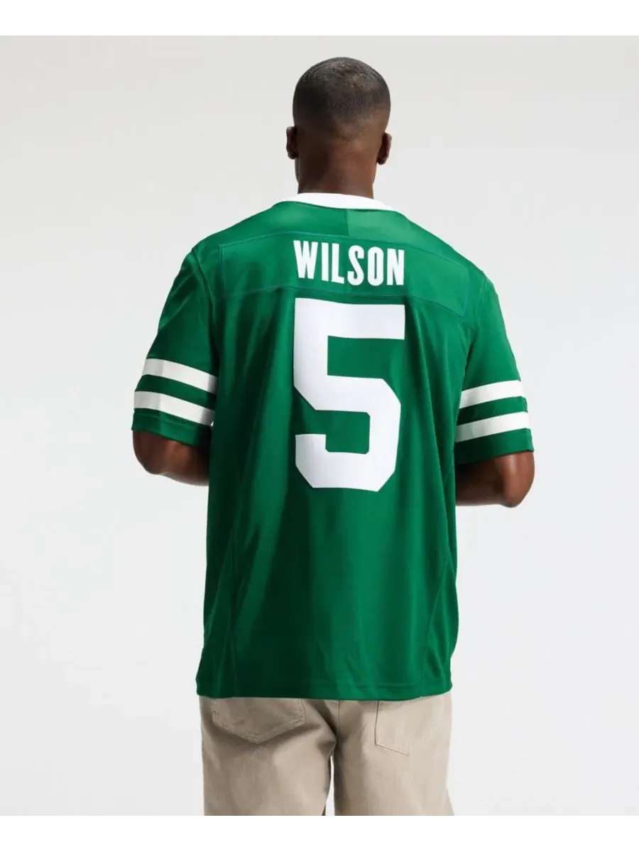 Футболка Nike с длинным рукавом, модель Garrett Wilson — изображение 4 из 5, зеленый