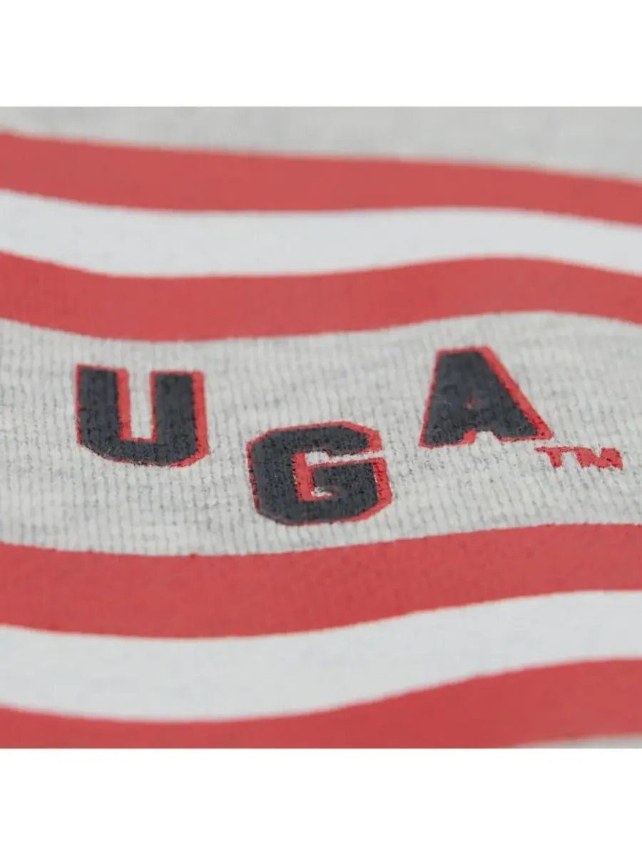 Mitchell & Ness Мужская серая толстовка с принтом Georgia Bulldogs по всей поверхности — изображение 5 из 5, серый