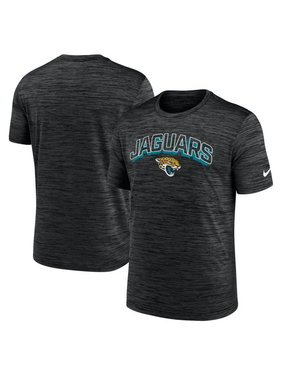 Nike Мужская черная футболка Jacksonville Jaguars Velocity Performance — изображение 1 из 3, черный