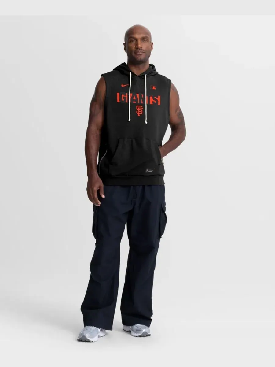 Худи без рукавов с капюшоном Nike Standard Issue Dri-FIT — изображение 3 из 4, черный